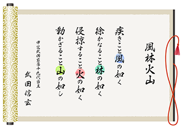 家訓／風林火山